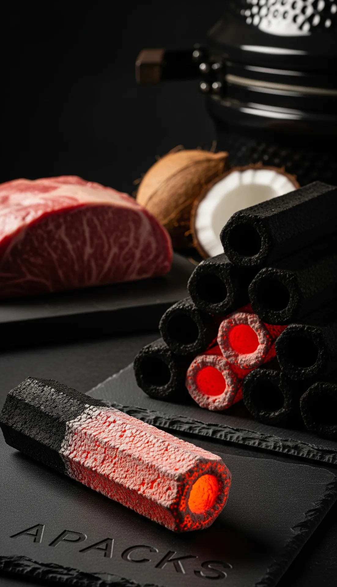 Brichete de carbune, produsul final