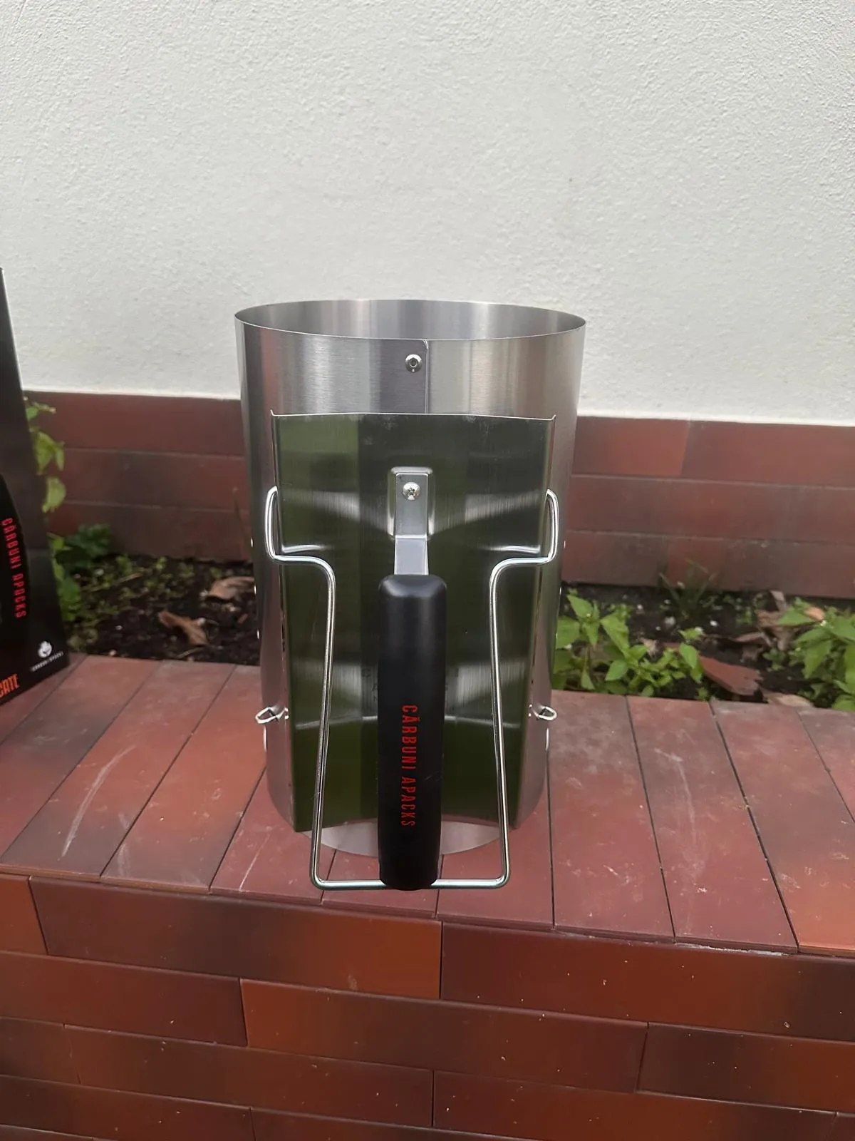 Cană Aprindere Cărbuni din Inox 31cm PRO