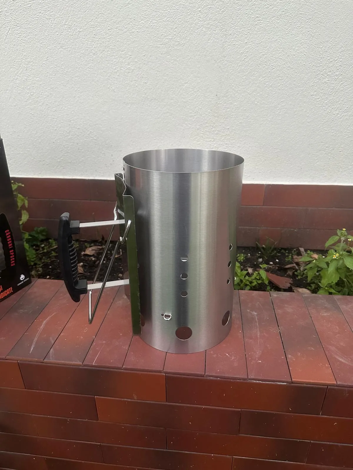 Cană Aprindere Cărbuni din Inox 31cm PRO